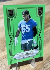 Tate Ratledge /999 ASPIRATIONS LIME GREEN ROOKIE 2025 Donruss Elite Lions