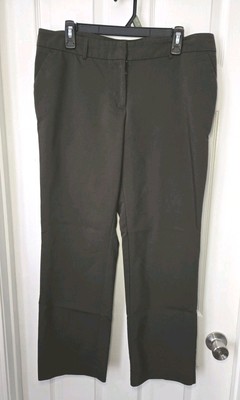 Apt. 9 Women's "Torie" Straight-leg Dress Pants "Peat" Color, Size 14 Mid  Rise | eBay