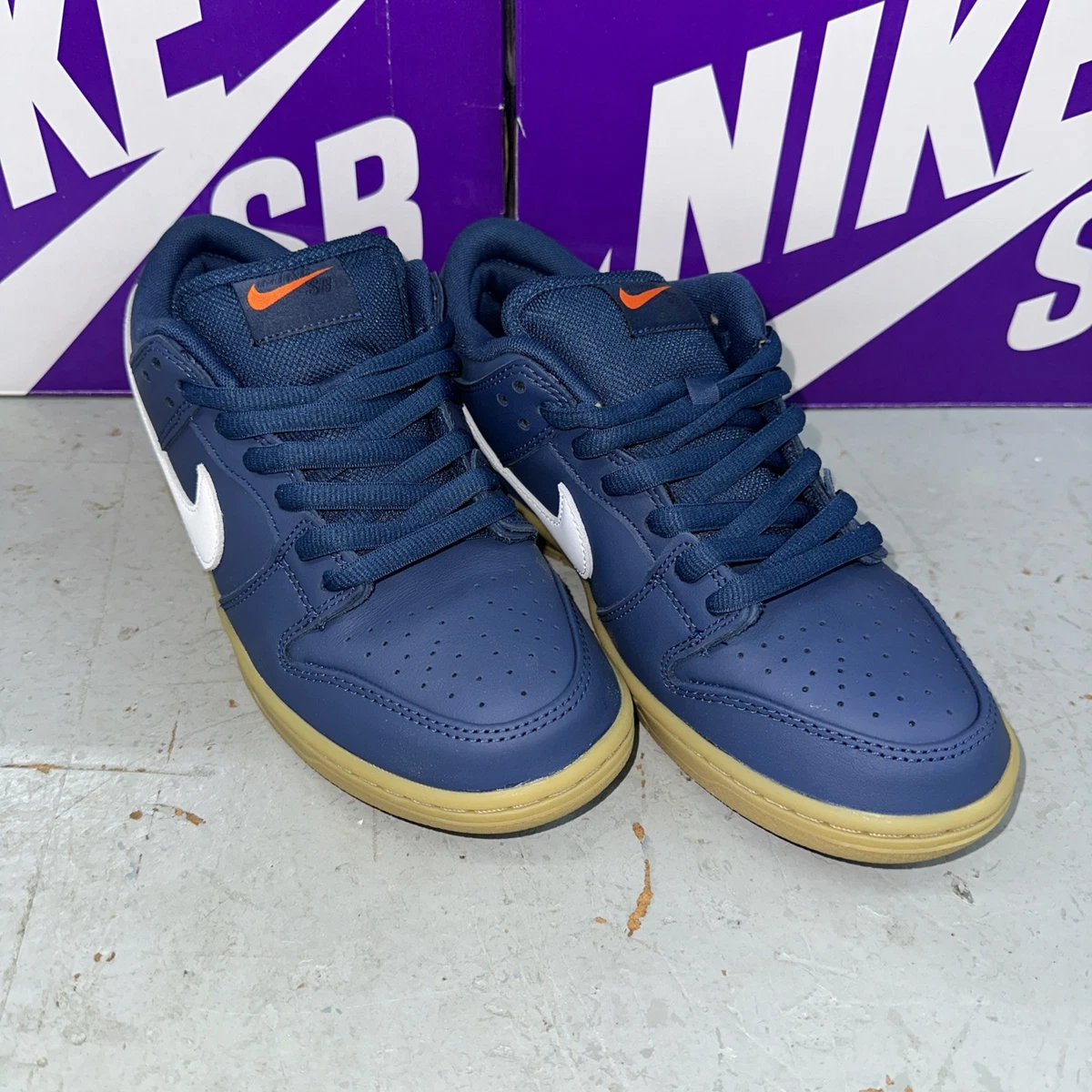 Nike Dunk Pro ISO SB Low Navy Gum for Sale | Authenticity