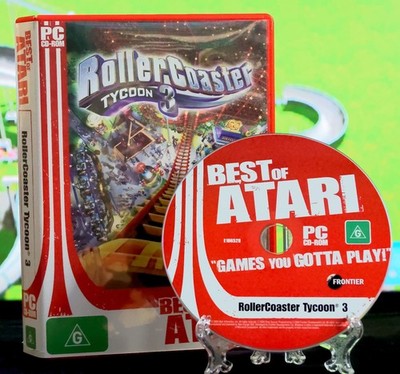 RollerCoaster Tycoon 3 Retro PC Game by Atari [Tested]