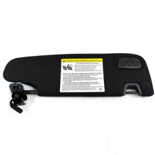 2015-2027 Ford Mustang Sun Visor Driver Left Shade Black Oem W Homelink Lights 2015-2027 Ford Mustang Sun Visor Driver Left Shade Black Oem W Homelink Lights