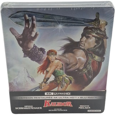 Red Sonja  Kalidor  4K Ultra HD + Blu-Ray Steelbook Arnold Schwarzenegger B