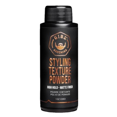 GIBS Grooming - Styling Texture Powder for Men and 1 Ounce (Pack of 1), White