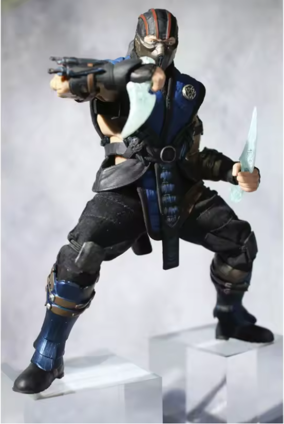 NEW JM Toys Sub-Zero Action Figure Mortal Kombat Classic Reissue