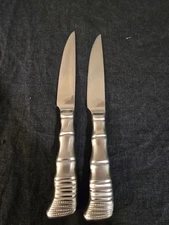 2 X Bon Chef S933 Stainless Steel Kobe Steak Knife with Serration