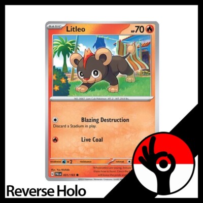 Pokemon TCG: Paldea Evolved - Reverse Holo - 31/193 - Littleo