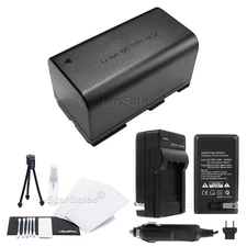 BP-924 Battery + Charger + BONUS for Canon GL1 GL2 MV10 MV100 MV200 Ultura