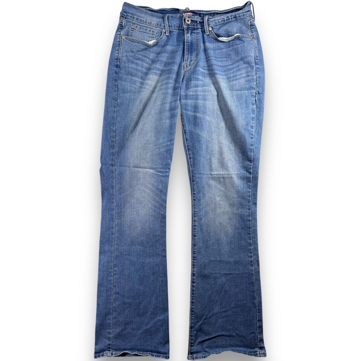 Denizen from Levi's Jeans Womens 30x32 Curvy Boot Cut Blue Medium Wash Denim