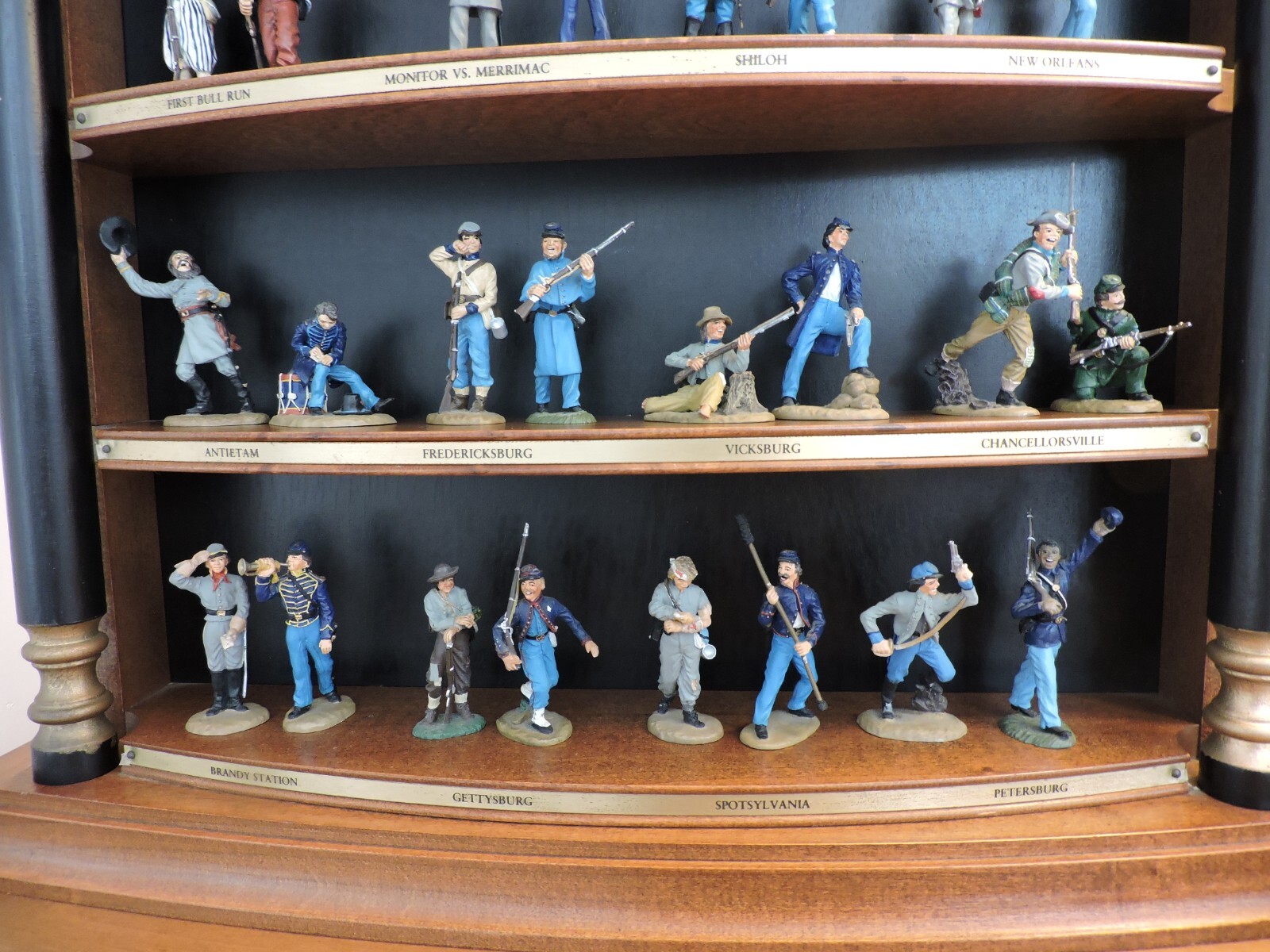 VINTAGE FRANKLIN MINT GREAT BATTLES OF THE CIVIL WAR SET Complete! | eBay