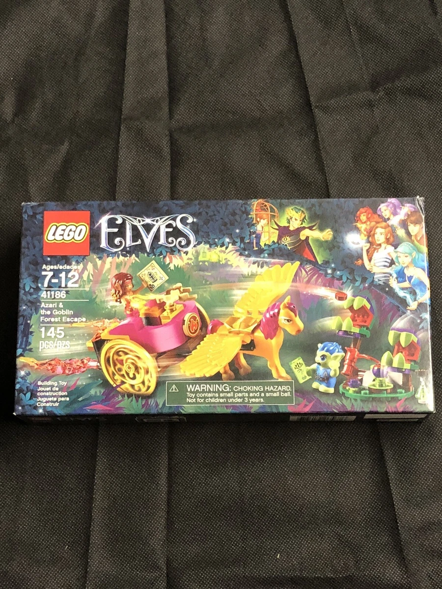 LEGO Elves Azari the Goblin Forest Escape 41186 New Sealed