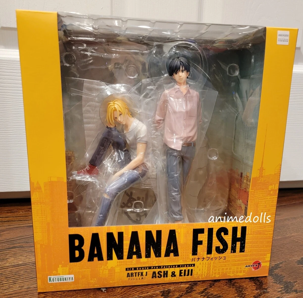 代引不可代引不可ARTFX J アッシュ英二 BANANAFISH フィギュア
