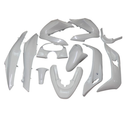 KOMPLETT VERKLEIDUNG SET AFTERMARKET PASSEND FÜR HONDA PCX 125 2010 - 2013 - WEISS