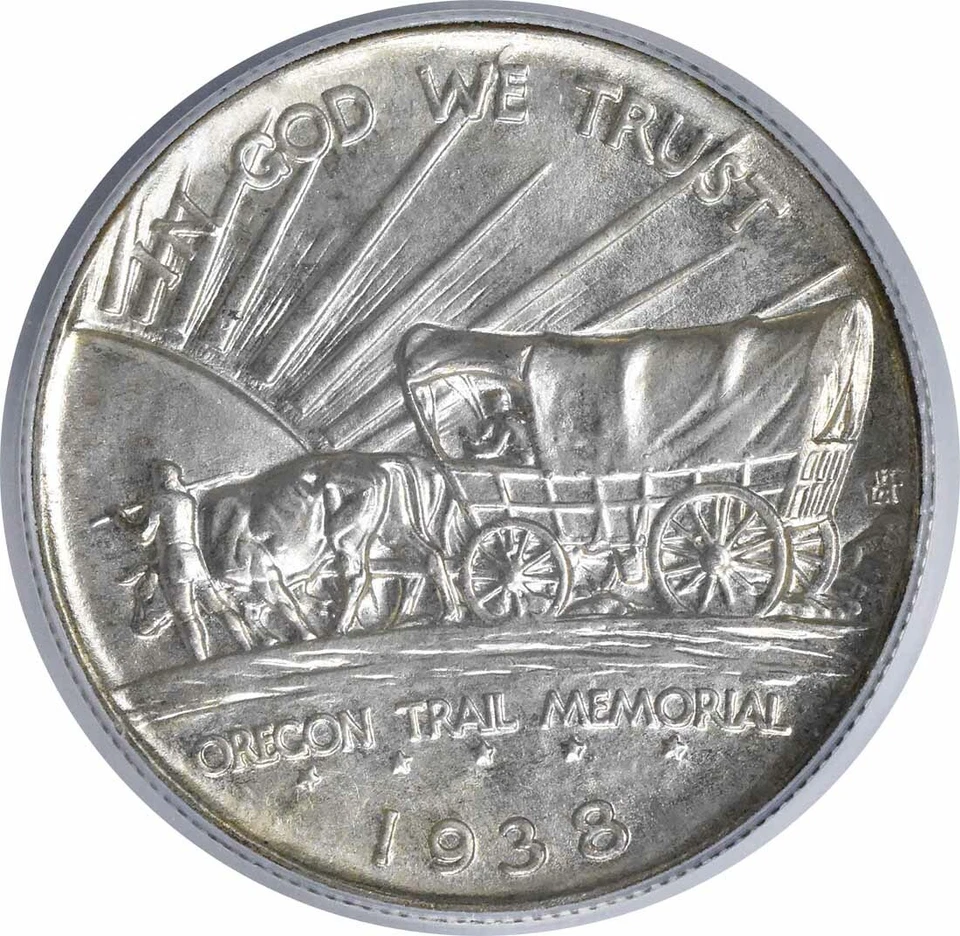 1938-D Oregon Commemorative Half MS67 PCGS (CAC) - Image 4 of 4