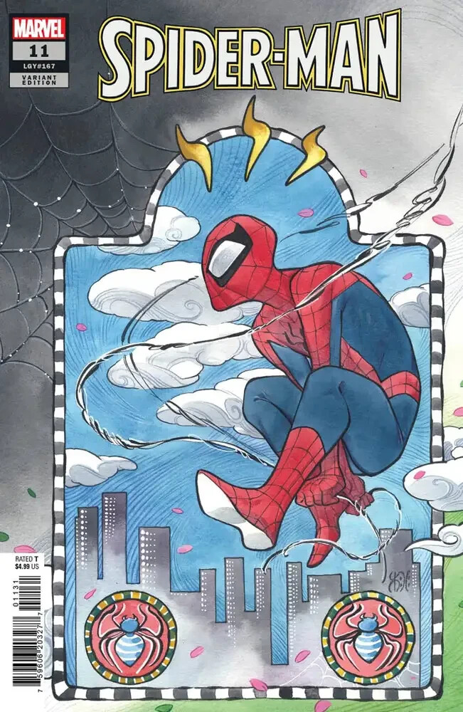 チュマンモ SPIDER-MAN #11 (PEACH MOMOKO VARIANT)(2023) COMIC BOOK