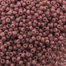 Miyuki Round Rocaille Seed Beads Size 11/0 23GM Special Dyed Old Rose 11-2046-5