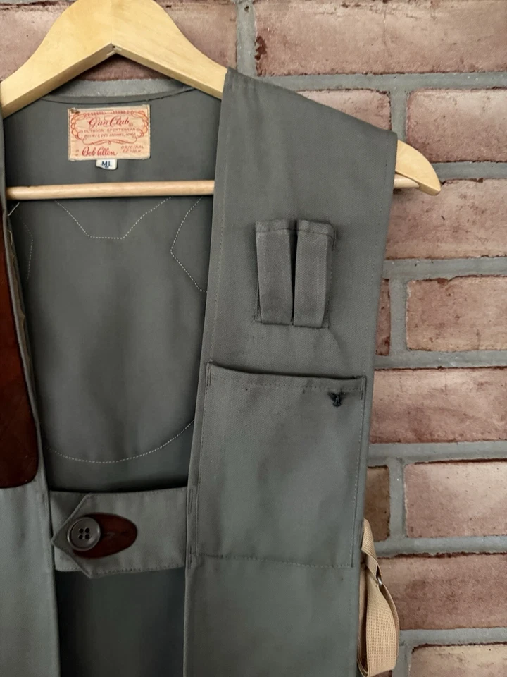 Vintage Bob Allen/Ducks Unlimited Shooting Vest Size M/L Gun Club Outdoor USA - Image 4 of 4