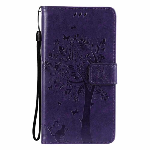 For Samsung S21 Plus S20 FE S10 S9 S8 S7 Magnetic Flip Wallet Leather Case Cover - Picture 34 of 49