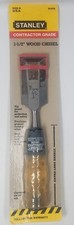 Stanley 16-910 Woodworking Contractor Grade Chisel 1-1/2'' Wide Made In USA 1993