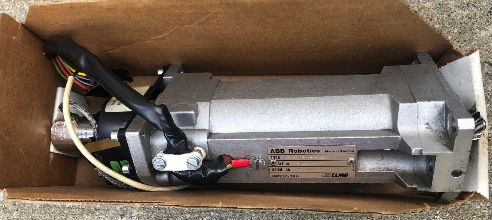 ABB Robotics PS 60/4-75-P-3294 Servo Motor
