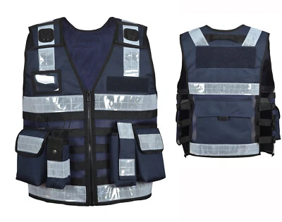 3109 Sicherheitsweste Security Einsatz-Weste Hundeführer m. kostenlosen 2x Patch - Bild 1 von 4