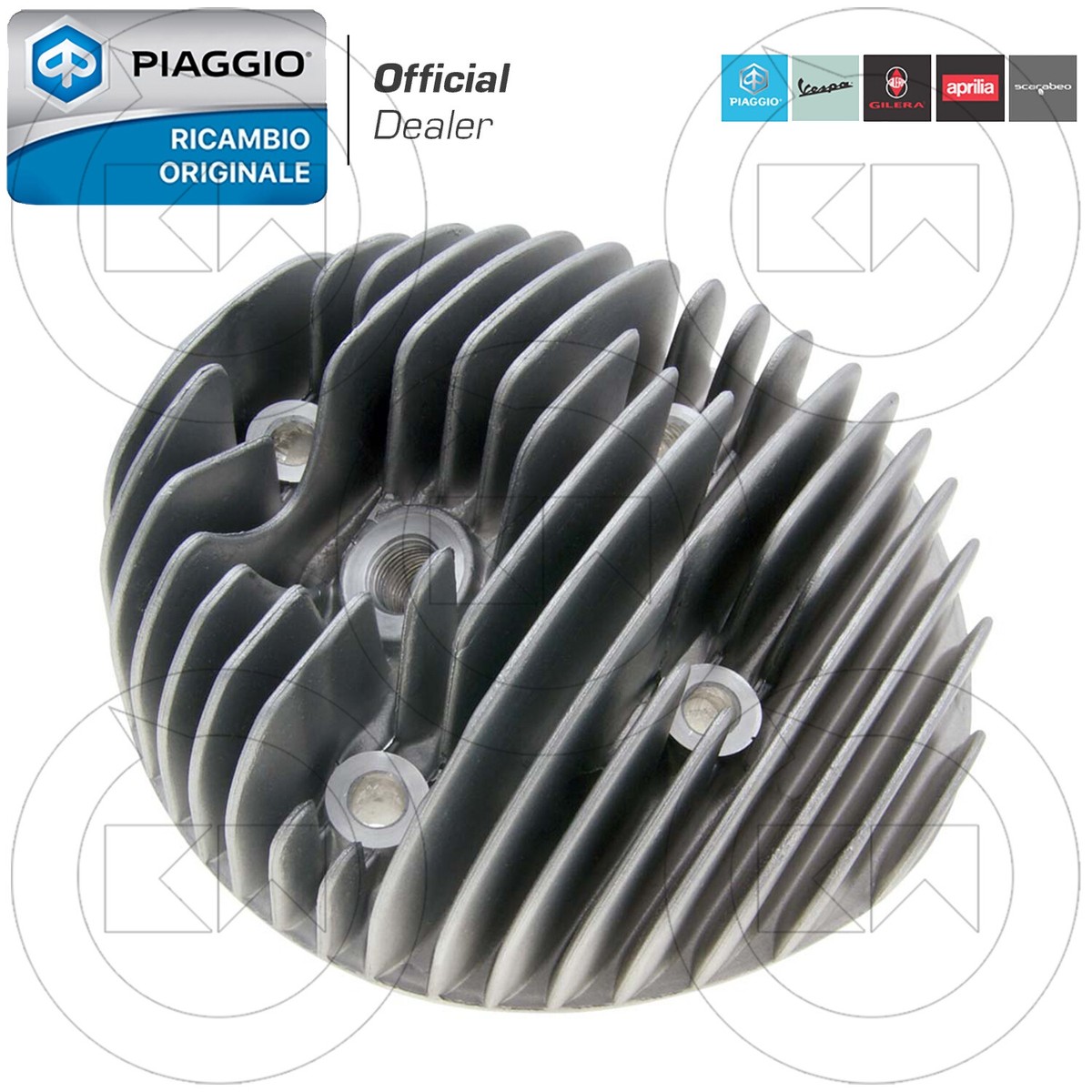 Testa Vespa P 200 E - Ricambio Originale Per Motore Vespa P200E, Codice 211.0014 - Foto 9