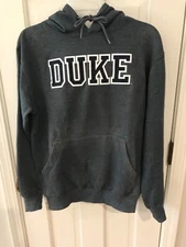  Duke University Hoodie Small  Gray 