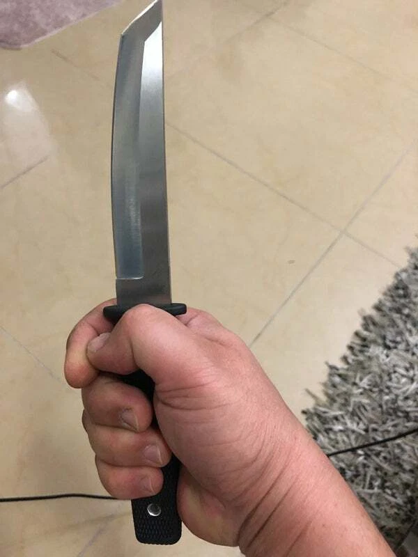 NAVAJA HOJA FIJA 9.9" SUPERVIVENCIA TÁCTICA Rambo Caza Ejército Bowie con FUNDA K Foto 3 de 4