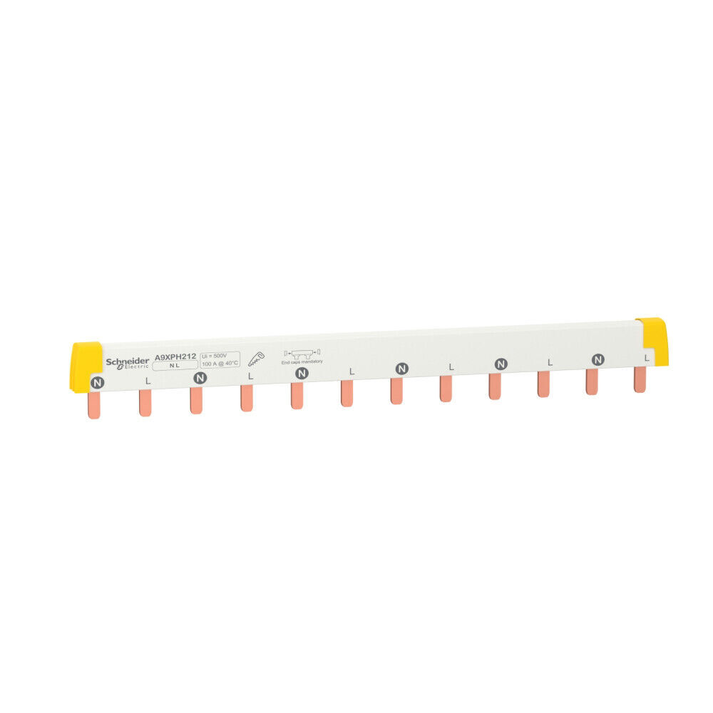 Schneider Electric Acti 9 A9XPH212 Pettine bipolare 24 passi K60N, C60, ID