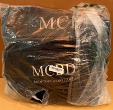 MCBD Black Waterproof Soft-Shell Rooftop Cargo Carrier Open Box