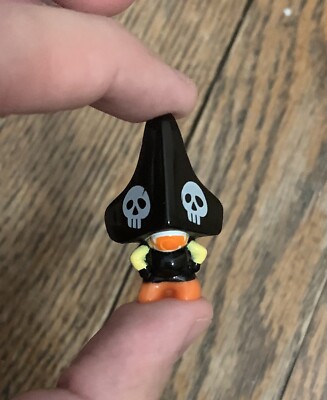 RARE Gogo s Crazy Bones, Series 1, No.23 Hiraku Most Wanted Figure Black Skulls