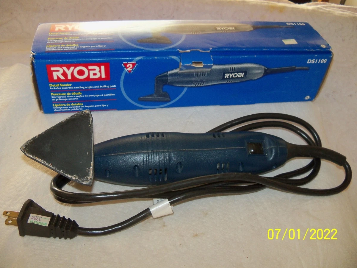 Ryobi Detail Sander DS1100 Excellent Condition eBay