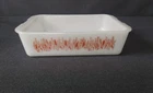 Vintage Proctor Silex Casserole Slow Cook Dish #14 Wheat Pattern Milk Glass