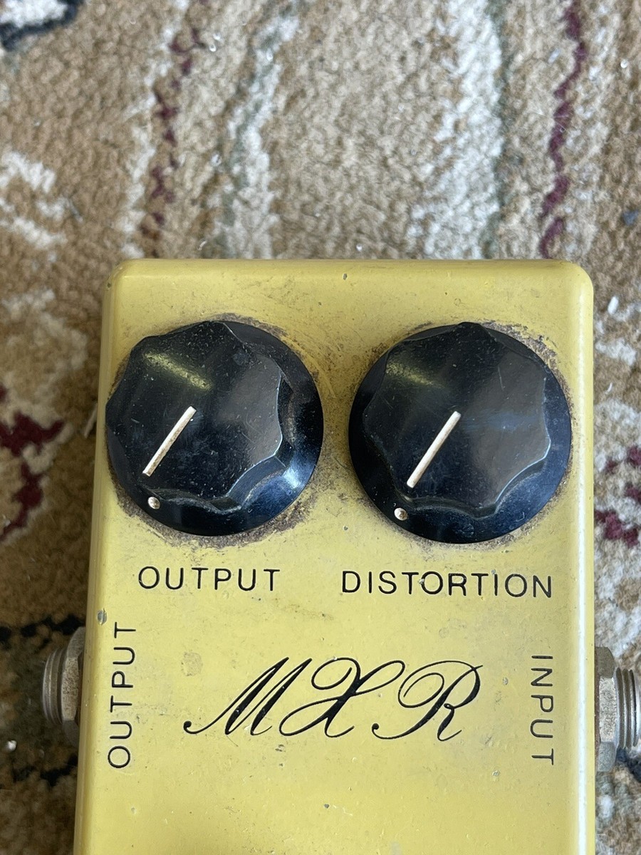 MXR Script Distortion Plus Good Condition Vintage | eBay