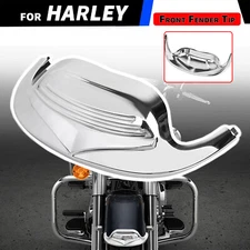 US Chrome Front Fender Tip Trim For Harley Electra Tri Glide Ultra Classic 80-13