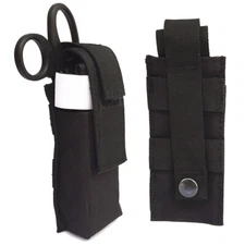 Tactical Molle Scissor Bag EDC Tool Pouch Torch Holster Bandage Waist Belt Bag