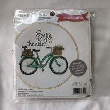 Dimensions Counted Cross Stitch Kit   Enjoy The Ride  