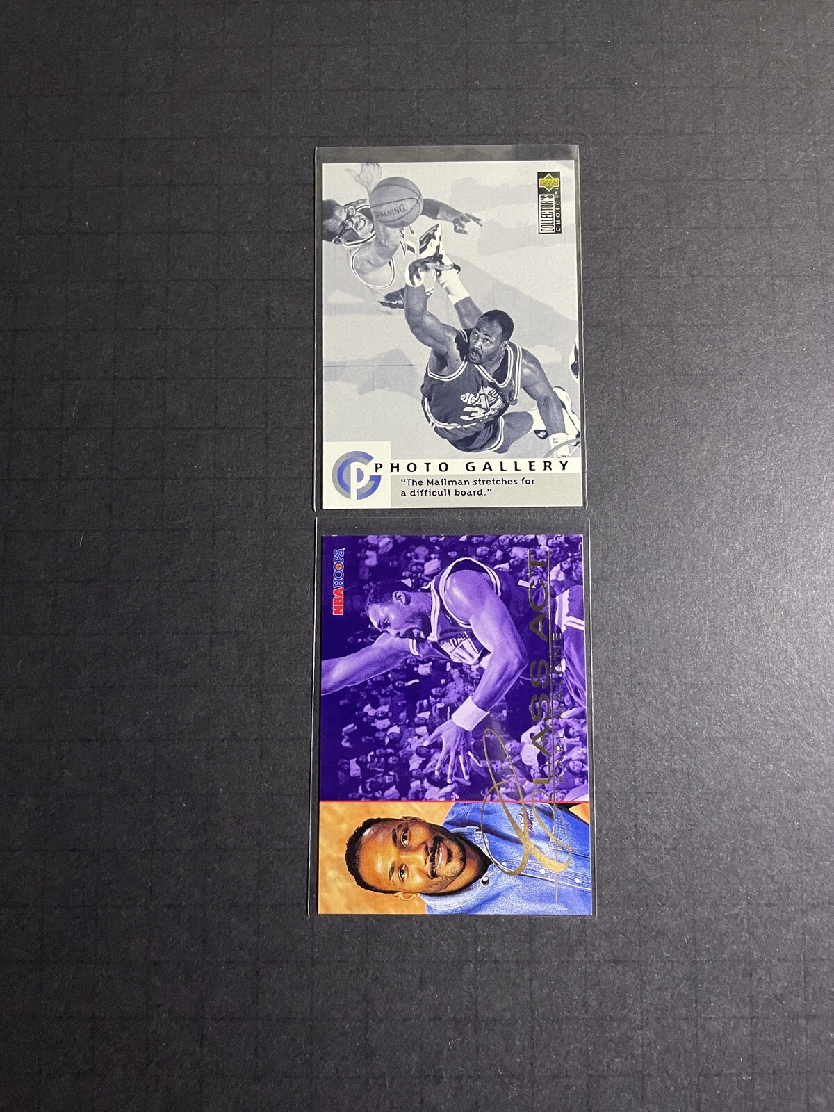 Karl Malone Basketball Card Lot - Utah Jazz (3)