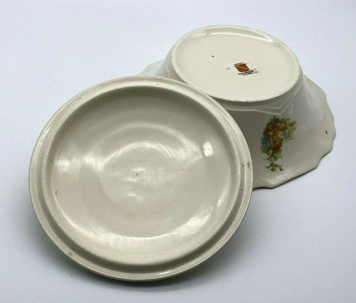 MYOTT STAFFORDSHIRE ''LYNTON COTTAGE GARDEN'' PATTERN TUREEN 1940' - Picture 12 of 12