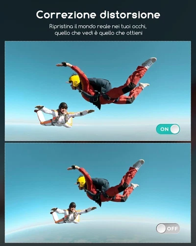 COOAU Nuova Action Cam 4K WiFi 24MP Touch Screen 40M con EIS Stabilizzazione - Foto 4 di 8