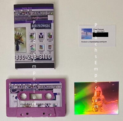 Cyberlust - Online_4Ever Cassette Tape Vaporwave Lofi Ambient New With Extras!