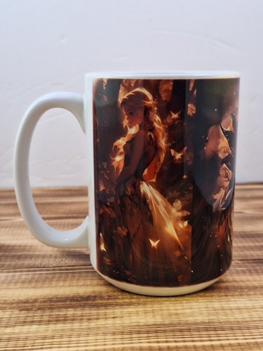 Dragon Fairy Coffee Mugs Set Of 4 4.5" X 3" - Picture 4 of 14