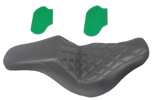 Harley Davidson Low Rider Sport Glide Seat híbrido doble asiento de gel 2018-2024 Foto 4 de 4