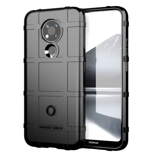 Nokia 5.3 Rugged Shield Heavy Duty TPU Shockproof Black Case