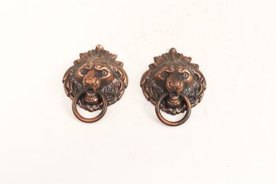 Seth Thomas Clock Lion Heads Mantel Clock Case Decorations Clock Parts - RC1764