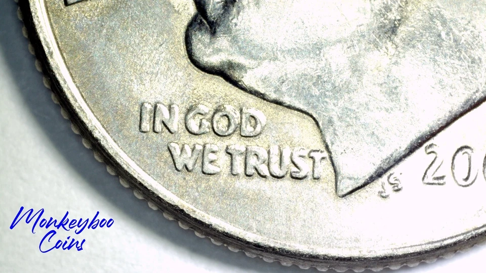 2007 P Roosevelt Dime - Grease Strike-Through Obv and Rev -Rare Error Coin - Image 3 of 4