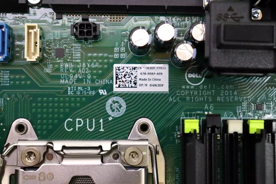 DELL POWEREDGE R730 R730xd SERVER MOTHERBOARD SYSTEM BOARD 4N3DF 599V5 - Image 4 of 4