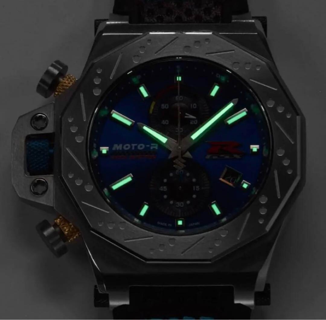 KENTEX SUZUKI MOTO-R GSX-R collaboration Men's Rare Watch KENTEX SUZUKI MOTO-R GSX-R collaboration Men's Rare Watch