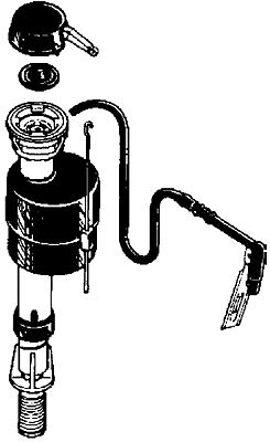 Fluidmaster 039961000026 Universal Fill Valve for Efficient Toilet Tank Performance