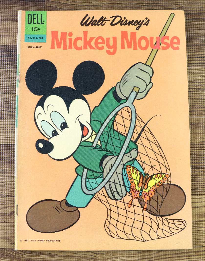 1962 DELL Comic Walt Disney's Mickey Mouse #84 VG/FN | eBay
