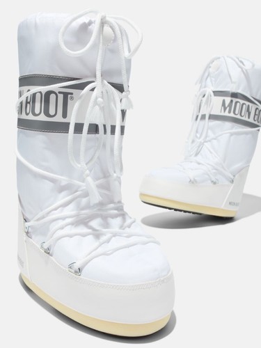 Tecnica Moon Boots Icon White Nylon 